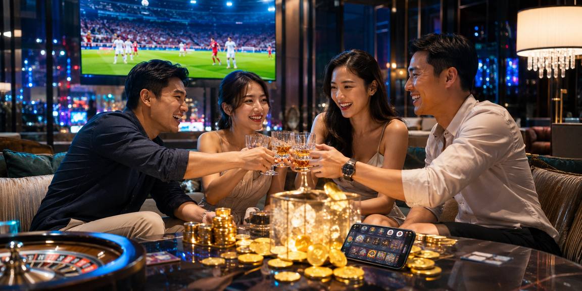a15 Bàn baccarat và roulette